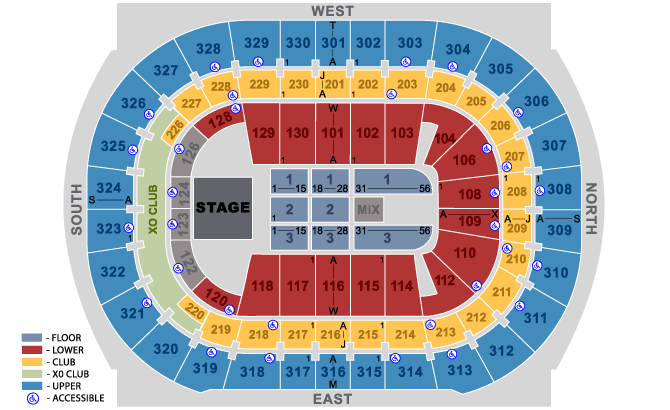 Heineken Music Hall Seating Chart